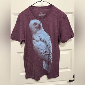 Wizarding World of Harry Potter Hedwig Adult T-Shirt XS